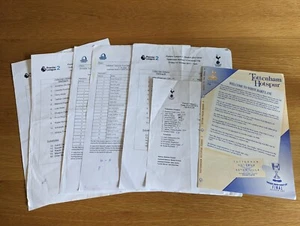 Tottenham Hotspur Reserves Home Programmes x 11 - Picture 1 of 1