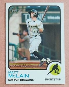 Matt Mclain 2022 Topps Heritage Minor League Prospect Card #159 - Picture 1 of 1