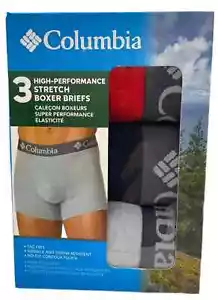 Columbia Men's High-Performance Stretch 3 Pack Boxer Briefs NEW with TAGS - Picture 1 of 14