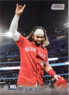 2023 Stadium Club #78 Bo Bichette Toronto Blue Jays - Image 1 of 2