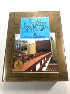 RS Means Illustrated Construction Dictionary 1991 Hardcover R. S. Means Company - Bild 1 von 10