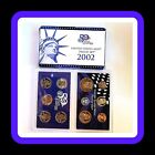 2002-S 50 state Quarters 10 Coin United States Mint Proof Set with Ogp & Coa