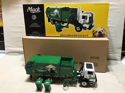 MACK MR CORPORATE SIDE LOAD REFUSE TRUCK DIECAST 1/34 FIRST GEAR 19-3554  M1395 - Image 1 of 4