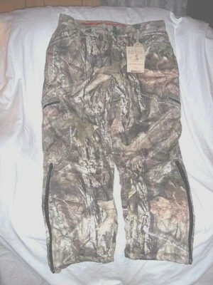 Mens 3X Tall Mossy Oak Camo Pants Rain Pants Cold Weather Pants Insulated Pants - Image 1 of 4