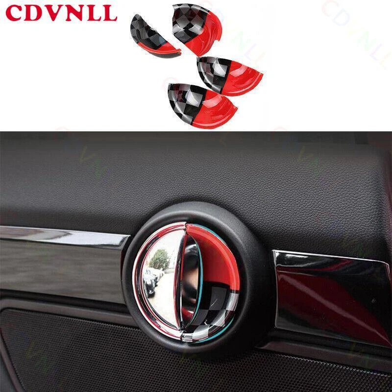 For Mini Cooper Clubman F54 2016-22 JCW-Style Inner Door Bowl Sticker Cover Trim — 第 1/4 张图片