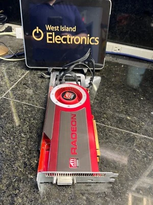 Genuine ATI Radeon HD 4870 512MB Mini Display Port Apple Mac Pro Graphics Card - Image 1 of 4