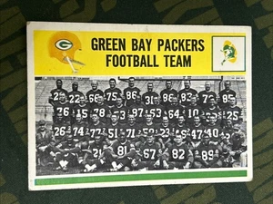 1959 Topps GREEN BAY PACKERS Football Team #83 - Picture 1 of 2
