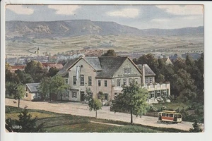 Postal Jena - Löbstedt, nueva posada tarjeta de artista 1913 - Imagen 1 de 2