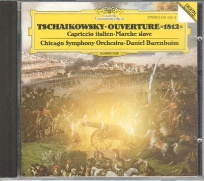 4000352 Daniel Barenboim Ouverture "1812" / Capriccio Italien / Marche Slave CD - Image 1 of 2