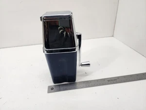 Trituradora de hielo manual retro Art Deco, configuración fina y de curso, encimera MÉXICO - Imagen 1 de 9