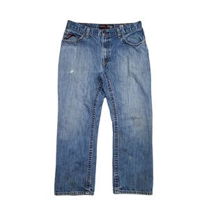 Ariat Work FR M4 Low Rise Boot Cut Fire Resistant Distressed Jeans Herren 36x30 - Bild 1 von 22