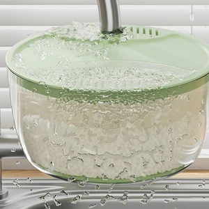 L Arandela de Arroz Colador Colador Versátil Cómodo Agarre Deslizante Juego Grande - Imagen 1 de 12