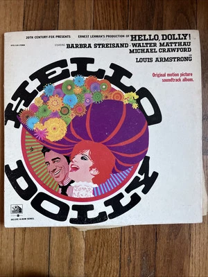 HELLO DOLLY SOUNDTRACK VERY RARE LP SPAIN BARBRA STREISAND LOUIS ARMSTRONG 1969 - Image 1 of 4