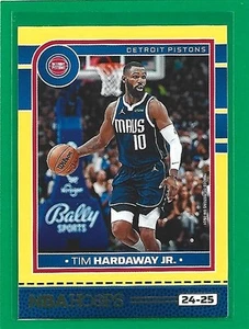 2024-25 Hoops Basketball Yellow Flood Tim Hardaway Jr. #135 Detroit Pistons - Picture 1 of 2