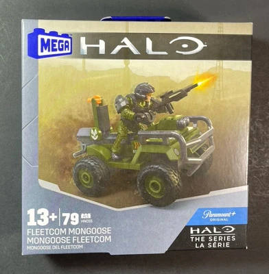 Mega Halo The Series Set HNC55 [ Fleetcom Mongoose ] NEW - Image 1 of 4