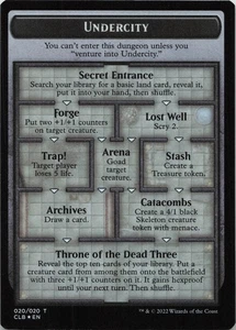 The Initiative // Undercity Double-Sided Token - FOIL - T Commander Legends: Bat - Picture 1 of 2