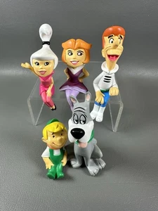 The Jetsons Konvolut 5 PVC Figuren Polarlichter Modell Raumschiff Bausatz Hanna Barbera - Bild 1 von 5