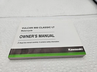 Kawasaki Vulcan 900 Classic LT Manual del propietario 99987-1883 VN900DG Propietario Pub 2015 Foto 1 de 4
