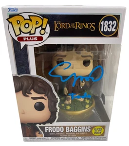 Elijah Wood Signed Funko Plus Frodo Baggins Lord of the Rings Autograph Beckett - Picture 1 of 3