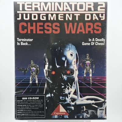 Terminator 2: Judgment Day - Chess Wars, 1993, Big Box, New & Sealed - Image 1 of 4