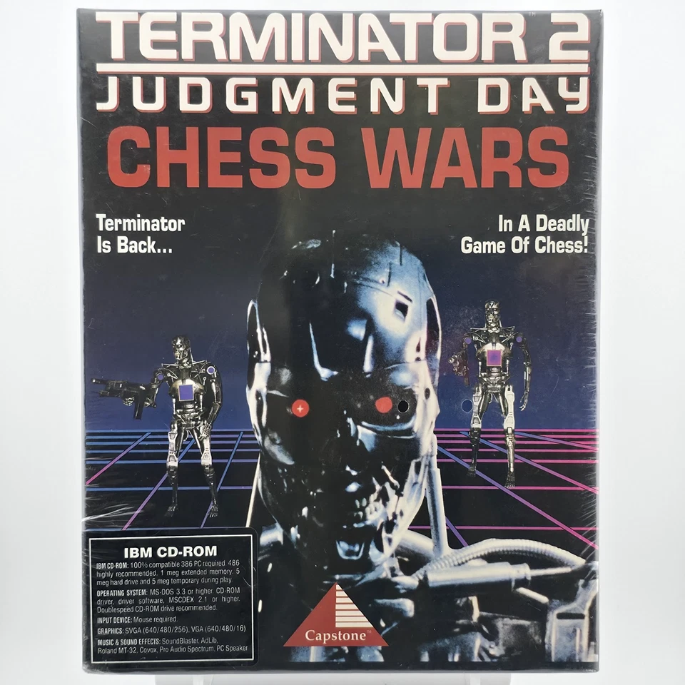 Terminator 2: Judgment Day - Chess Wars, 1993, Big Box, New & Sealed - Image 1 of 4