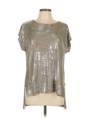 Blusa mujer Dantelle plateada manga corta L Foto 1 de 4