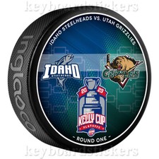 2023 ECHL Kelly Cup Playoffs RD1 Dueling Puck Idaho Steelheads vs Utah Grizzlies