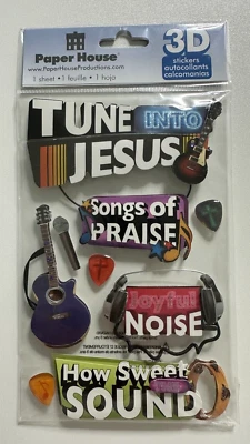 Paper House 3D Embellishment Dimensional Stickers-Variations Available-U Choose - Image 1 of 4