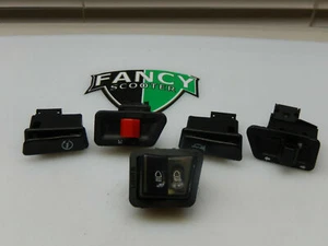 BOTONES INTERRUPTOR SCOOTER 150CC 250CC (5 PIEZAS) PARA ROKETA,PEACE,TAOTAO - Imagen 1 de 2
