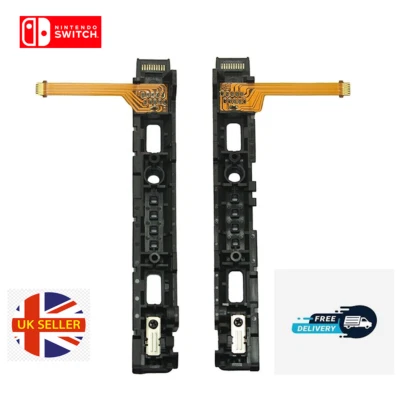Nintendo Switch Joy Con Slider Right/Left Rail Repair/Replacement w/ Flex Cable