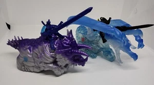 Transformers Age of Extinction Dino Sparkers Strafe and Slug with Riders - Picture 1 of 9