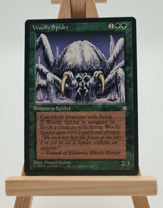 Woolly Spider  Ice Age Magic Karte  MTG  englisch  (Wollspinne) - Bild 1 von 2