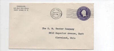 United States used entire U436 New York NY d to Cleveland OH - Image 1 of 2