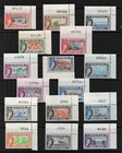 Bahamas. 1954. Set x 16 corner marginals with sheet nos. Fine MNH and scarce!