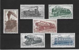 Ferrocarril - Locomotoras Checoslovaquia 988 - 93 ** (mnh) - Imagen 1 de 1