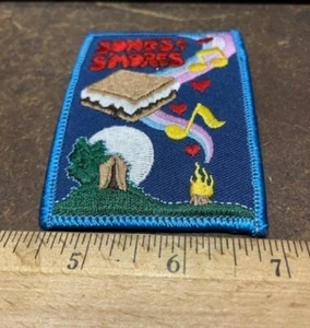 Songs & S’mores Embroidered Patch (NOS) - Picture 1 of 6
