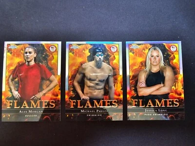 8/10 Precio Reducido 2024 Topps Cromo EE. UU. Olímpico y Para Llamas Inserto 1-10 - Tú eliges Foto 1 de 4