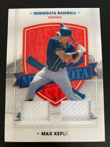 2021 Panini Chronicles America's Pastime Dual Swatches Jersey 61 Max Kepler - Picture 1 of 2