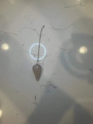 Rose Quartz Pendulum  - Image 1 of 4