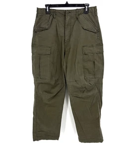 Gap Cargohose Herren 32 grün Militär Taschen Surplus Baggy Y2K - Bild 1 von 14