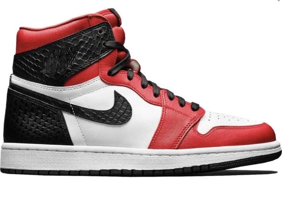 Air Jordan 1 Retro High Satin Snake Chicago (Women's) Size 10W/8.5M CD0461-601 - Image 1 of 1