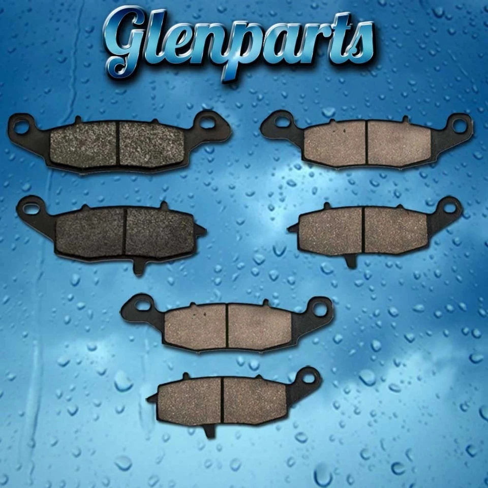 Pastillas de freno delanteras y traseras para Kawasaki ZR750 ZR-750 ZR7 ZR-7 1999-2001 Foto 1 de 1