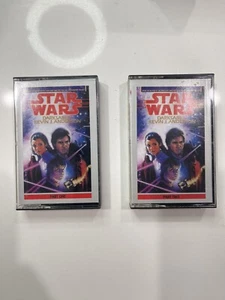 Star Wars Darksaber Vintage Audiobook Cassettes Part 1 & 2 - Picture 1 of 4