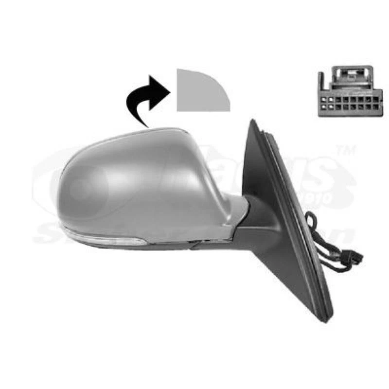 Espejo retrovisor exterior derecho VAN WEZEL Skoda Superb II Combi 3T5 3T4 - Imagen 1 de 1