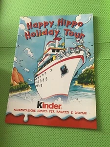 FERRERO KINDER HAPPY HIPPO HOLIDAY TOUR LEERALBUM PERFEKT KINDER 🛳️🦛🦛🦛🦛 - Bild 1 von 5
