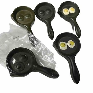 BSA 5 Fried Eggs in Cast Iron Pan Neal Neckerchief Slides SB-415 - Picture 1 of 3