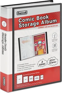 Comic Buch Aufbewahrungsalbum - für aktuelle, silberne Zeit, normale Eintüte und Karton... - Bild 1 von 12