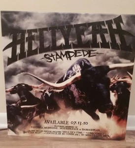 HELLYEAH - GESTEMPELT Display Plakat Tafel * RAR! promo only* Pantera - Bild 1 von 1