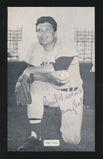 1960's J.D. McCarthy Postcard -GARY BELL (Boston Red Sox) *AUTOGRAPHED*