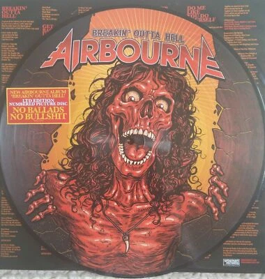 Airborne - Breakin outta hell Limited Picture Vinyl LP 2000 worldwide NEW - Bild 1 von 4